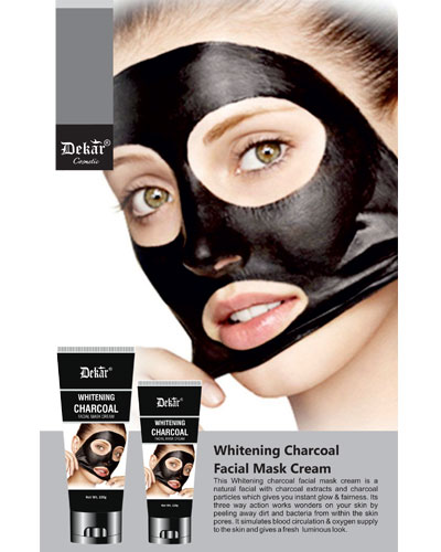 WHITENING CHARCOAL FACIAL MASK CREAM